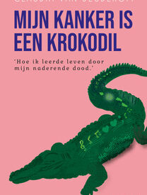 Mijn kanker is een krokodil omslag - ander font achterzijde