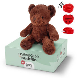 Message in a cuddle: Bruine Beer Voor als het even zwaar is